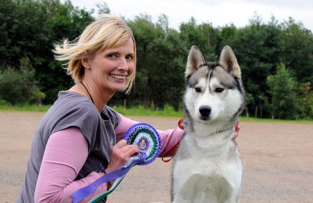 Ali and Xanook after he won his first CC